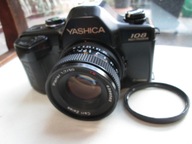 Analogowa Yashica 108 Multi Program Z PLANAREM 1,7 / 50