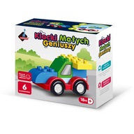 Klocki Małych Geniuszy Bolid dla malucha – 6 elementów
