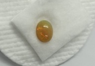 Naturalny opal kaboszon 1,43 ct biały