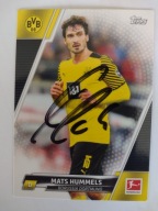 Karta topps match attax autograf Bundesliga Borussia Mats Hummels