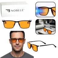 OKULARY DO KOMPUTERA ZERÓWKI FILTR BLUE LIGHT + GRATIS DWA ETUI I TESTER