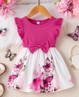 Sukienka z kokardką różowa nowa rozmiar 92