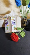 Kartka ręcznie robiona Dzień Babci i Dziadka z kieszonką na laurkę 21×15 cm