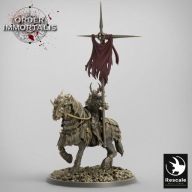 Blood Cavalier Banner - OI - figurka RPG DnD D&D - druk 3D 14K