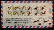 !! PTAKI - TANZANIA 2003 - KOPERTA - LIST LOTNICZY - STAN BDB !!