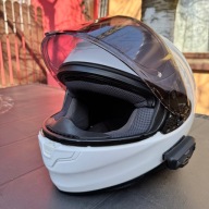 Shoei NXR2 XXXL biały + Cardo Freecom JBL + szyba fotochrom + Pinlock