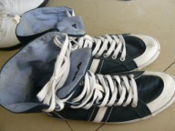 FILA buty trampki odwijane wysokie 26cm 40 granat