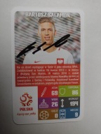 Karty Top trumps autograf Polska Bartosz Salomon PZPN