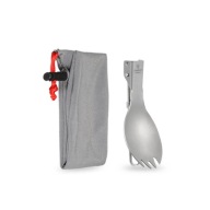 Kemping Tytanowa Łyżka Składana Spork Tomshoo