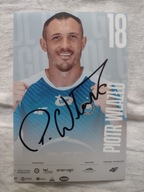 Zdjęcie 10x15 autograf Stal Mielec sezon 2022/23 Piotr Wlazło Gol