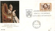 WATYKAN POSTE VATICANE -koperta FDC -1962 rok