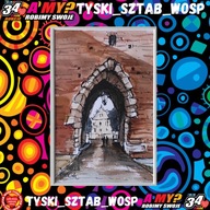 ”Brama Opatowska” , tusz lawowany - Barbara Zientara-Chmiel - Imielin