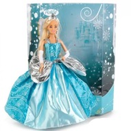 Lalka księżniczka Elsa w sukni KRAINA LODU - 30cm