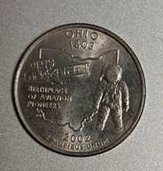 USA 25 centów 2002r. Ohio BCM