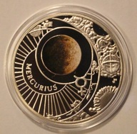 SYSTEMA SOLARE - MERCURIUS - MERKURY + CERTYFIKAT, SREBRO