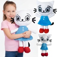 KICIA KOTKA MASKOTKA 30 CM PLUSZAK MIŚ URODZINY PREZENT NA DZIEŃ DZIECKA