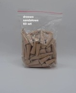 Kadzidełka stożkowe – drzewo sandałowe, 60 szt.