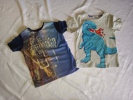 Zestw 2 koszulki dla chłopca 110