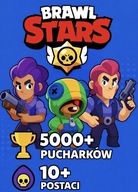 Konto Brawl Stars 5000+ pucharków 10+ postaci |FA|PEŁNY DOSTĘP
