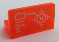 LEGO panel 1x2x1 4865pb091 naklejka celownik 1szt