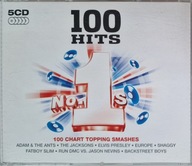 100 Hits No.1's Boney M Dead Or Alive Europe Bangles Run DMC UK 5x CD Irl