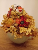 Stroik jesienny dekoracja jesienna w filiżance 20 cm na stół do salonu