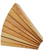 Stojak Blok Na Noże Naturalne Drewno