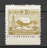 Boliwia xx Q221 radio MNH VF wymiar ok, skrót skanu