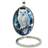 Brelok do kluczy/ka - Sowa - ozdobna zawieszka plecak, portfel