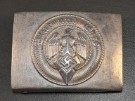Aluminiowa Klamra Hitlerjugend (HJ) – Sygnowana RZM M4/23 – Franke & Co.