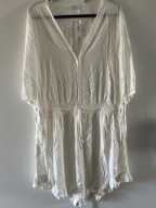 Embroidery Capri Dress Just Paul M L biała sukienka