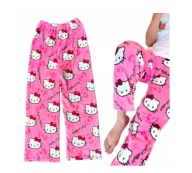 Spodnie Hello Kitty Pluszowe Piżama XS/S M/L/XL