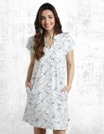 Śliczna markowa tunika Weird Fish suffolks UK 8 EUR 36 100% organic cotton