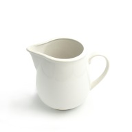 Duży dzbanek mlecznik porcelit pruszków vintage lata 70 prl biały ceramika