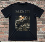 Koszulka Sd.kfz 251 T-shirt z transporterem L