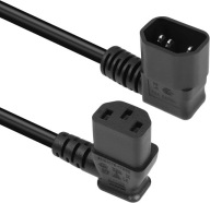Kątowy przedłużacz IEC 320 C13 do C14 50 cm