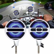 Motocyklowe głośniki stereo USB Radio FM