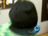 CZAPKA zimowa HOUSE z daszkiem JAK NOWA Ob od 48cm