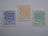 Estonia - godło Państwa - Mi.183-85 OPIS ! **
