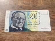 Finlandia - 20 marka - 1993 - UNC