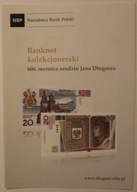 FOLDER EMISYJNY DO NBP BANKNOTU Jan Długosz 20 zł 2015 - JĘZYK POLSKI