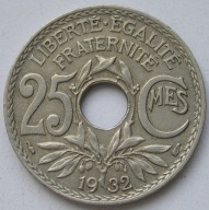 Francja 25 centimes 1932