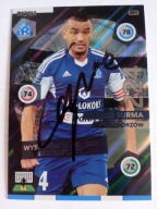 Karta panini autograf Ruch Chorzów 15/16 Ikona Łukasz Surma