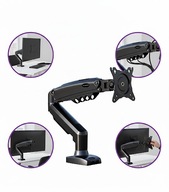 Uchwyt obrotowy na monitor od 13'' do 32" 2-9kg czarny sprężyna gazowa