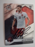 Karta panini autograf Polska Mosaic Jakub Moder
