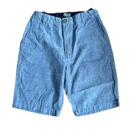 Krótkie spodnie materiałowe niebieskie dla chłopca 164 H&M