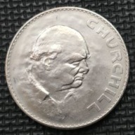 *WIELKA BRYTANIA [0985]*5 Shillings 1965 ++ WINSTON CHURCHILL *Elizabeth II