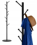 Wieszak Stojący Podłogowy Garderoba Na Ubrania Duży Stabilny Stojak Loft