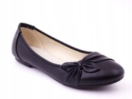 Balerinki dziewczęce skórzana wkładka R. 30