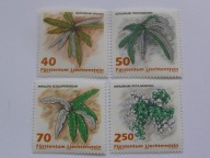 Liechtenstein - paprocie - Mi. 1045-48 **